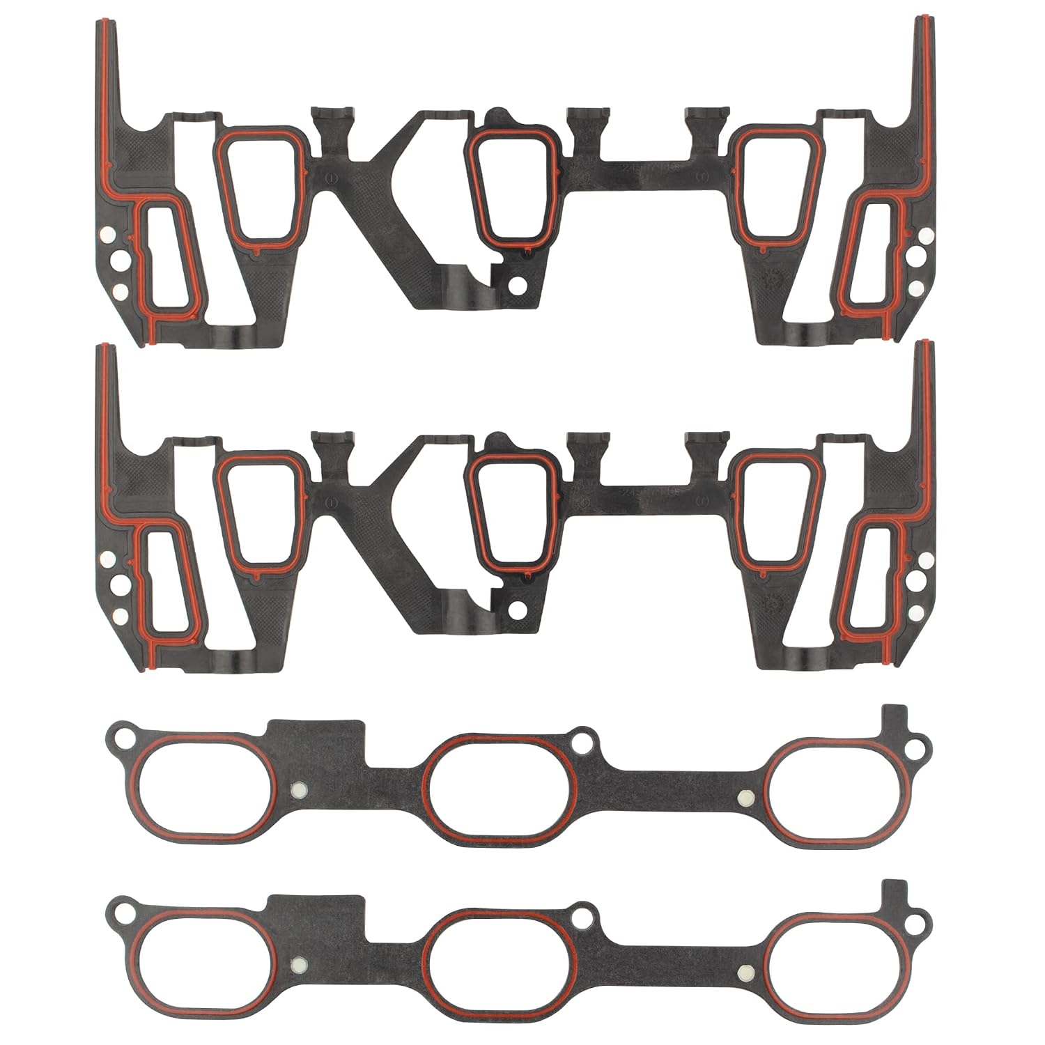 BOXI Cylinder Head Gasket Set Fits for Chevrolet Equinox 2005 2006 2007 2008 2009 / for Pontiac Torrent 2006 2007 2008 2009 (3.4L V6 OHV VIN F) | Replaces HS9071PT-3