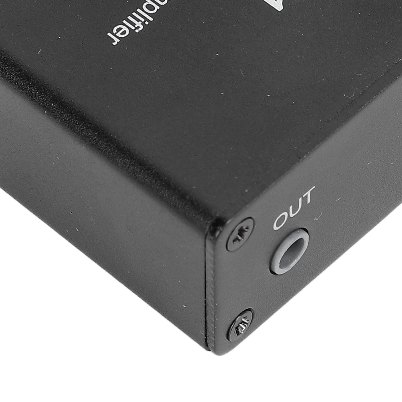 Amplificateur de Microphone à Condensateur - Préampli Son avec Gain Réglable 0-20dB - Entrée 3,5mm pour Casque