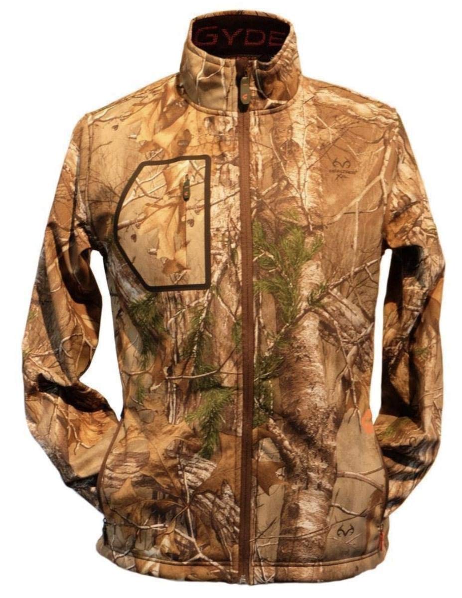 GerbingGyde Torrid 7V Battery Softshell Heated Jacket for Men for Outdoors, Hunting, Camping, Fishing - Real Tree Camo