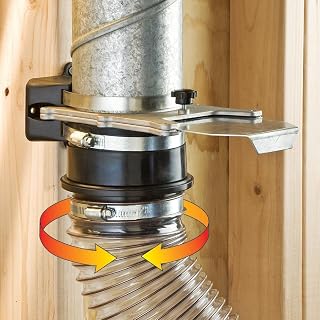 Rockler Dust Right 4" Swivel Hose Attachment for Dust Collection