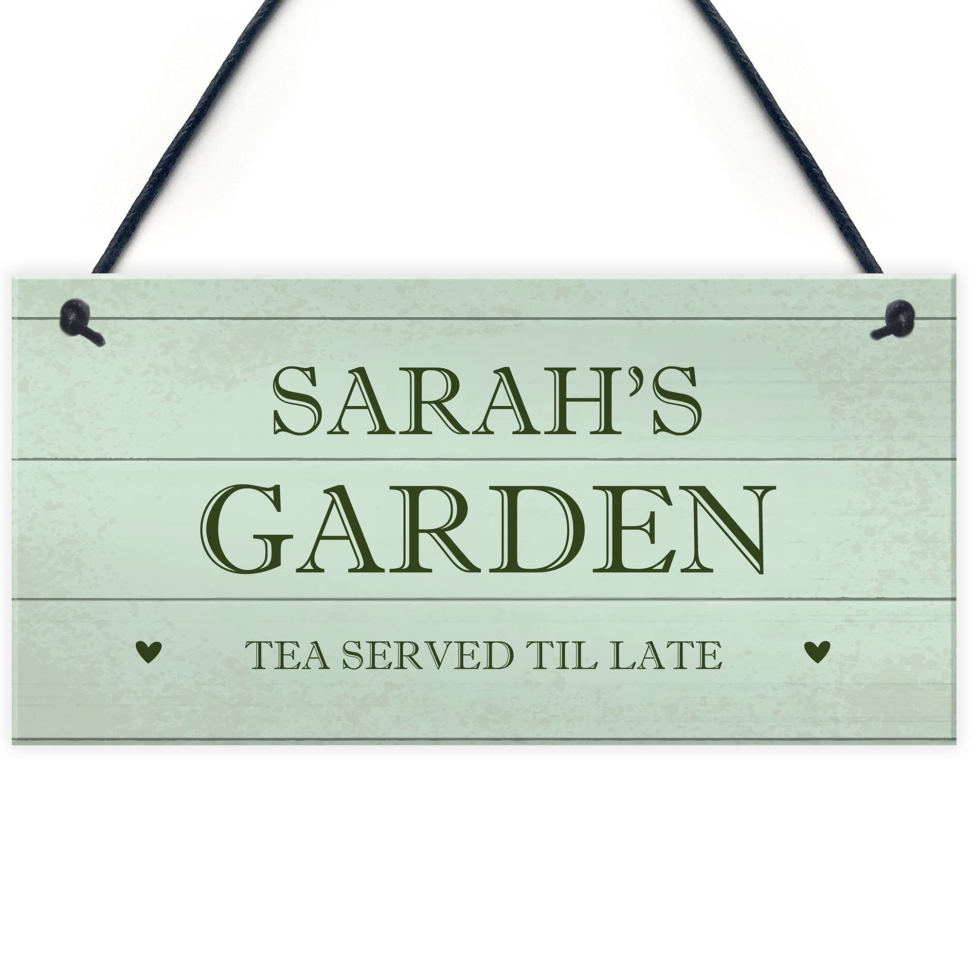 Garden Signs Outdoor Plaque Personalised Funny Shed Summerhouse Sign Any Name
