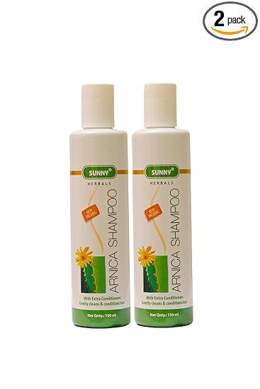 BAKSONS Womens Arnica Shampoo with Extra Conditioner 150ML Pack of 2