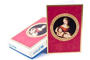 UNICEF Boxed Christmas Cards, Madonna and Child