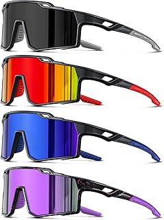 Polarized Sport Sunglasses Men Cycling Driving Fishing UV Protection Sun Glasses Lightweight Big Frame Mountain Bike Goggles