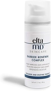 EltaMD Barrier Renewal Complex Face Moisturizer with Hyaluronic Acid for Dry Skin, Works to Visibly Minimize Fine Lines and Wrinkles, Hydrating Night Time Face Lotion, 1.7 oz