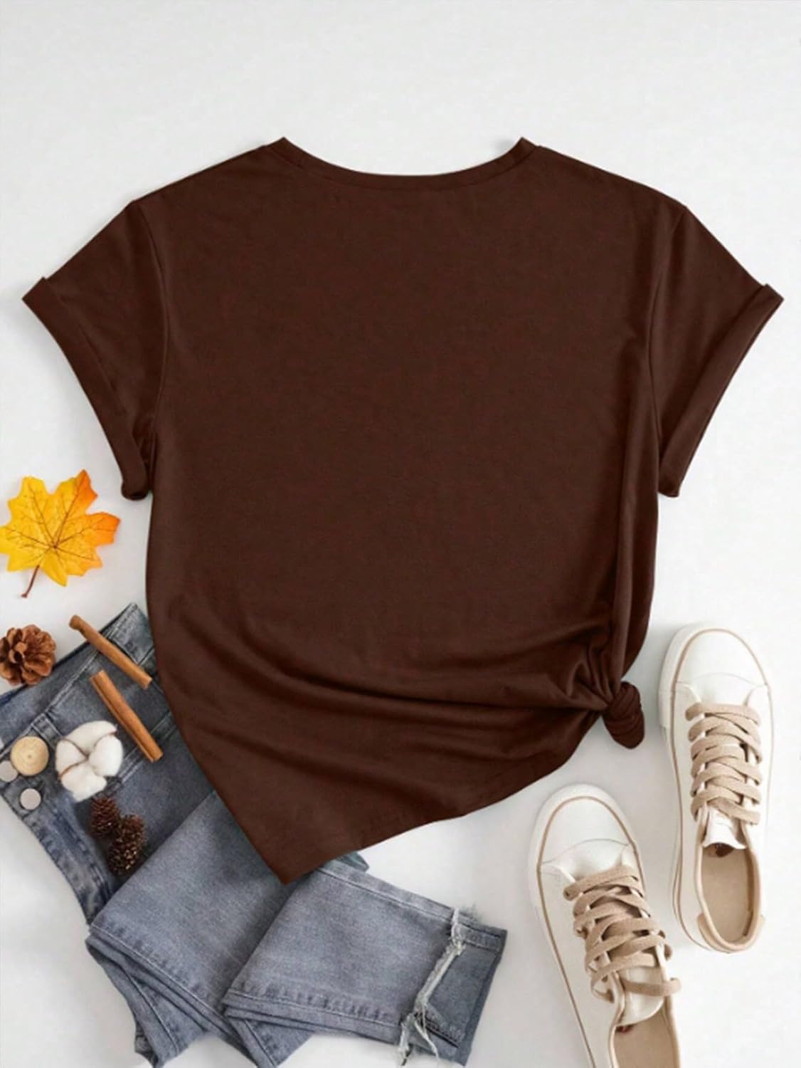 WDIRARA Women's Leopard Butterfly Graphic Print Crew Neck T-Shirts Casual Short Sleeve Tees Tops - Image 3