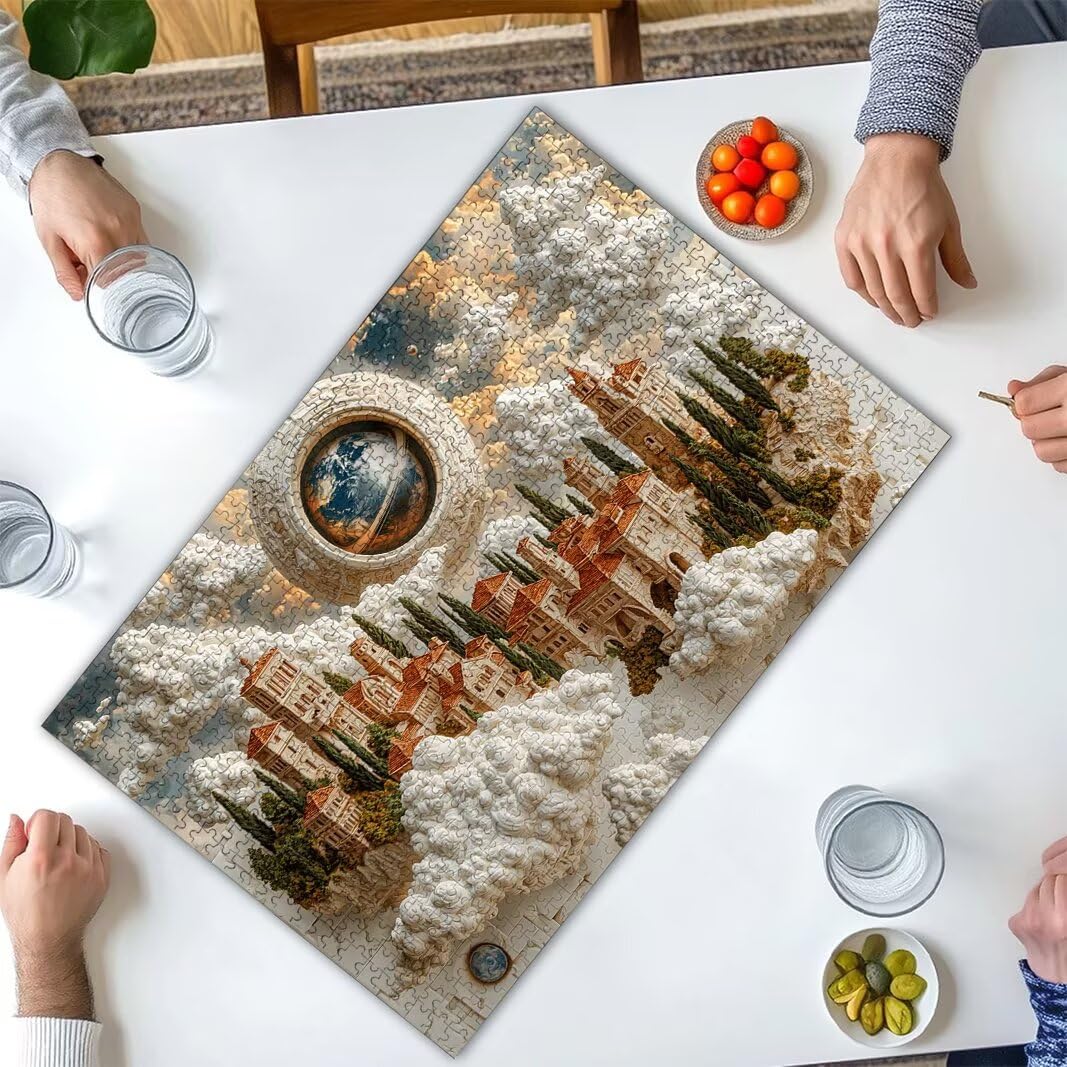 Puzzle 2000 Pièces Adultes, Puzzle 2000 Pieces Ville, Cadeau Femme -2194