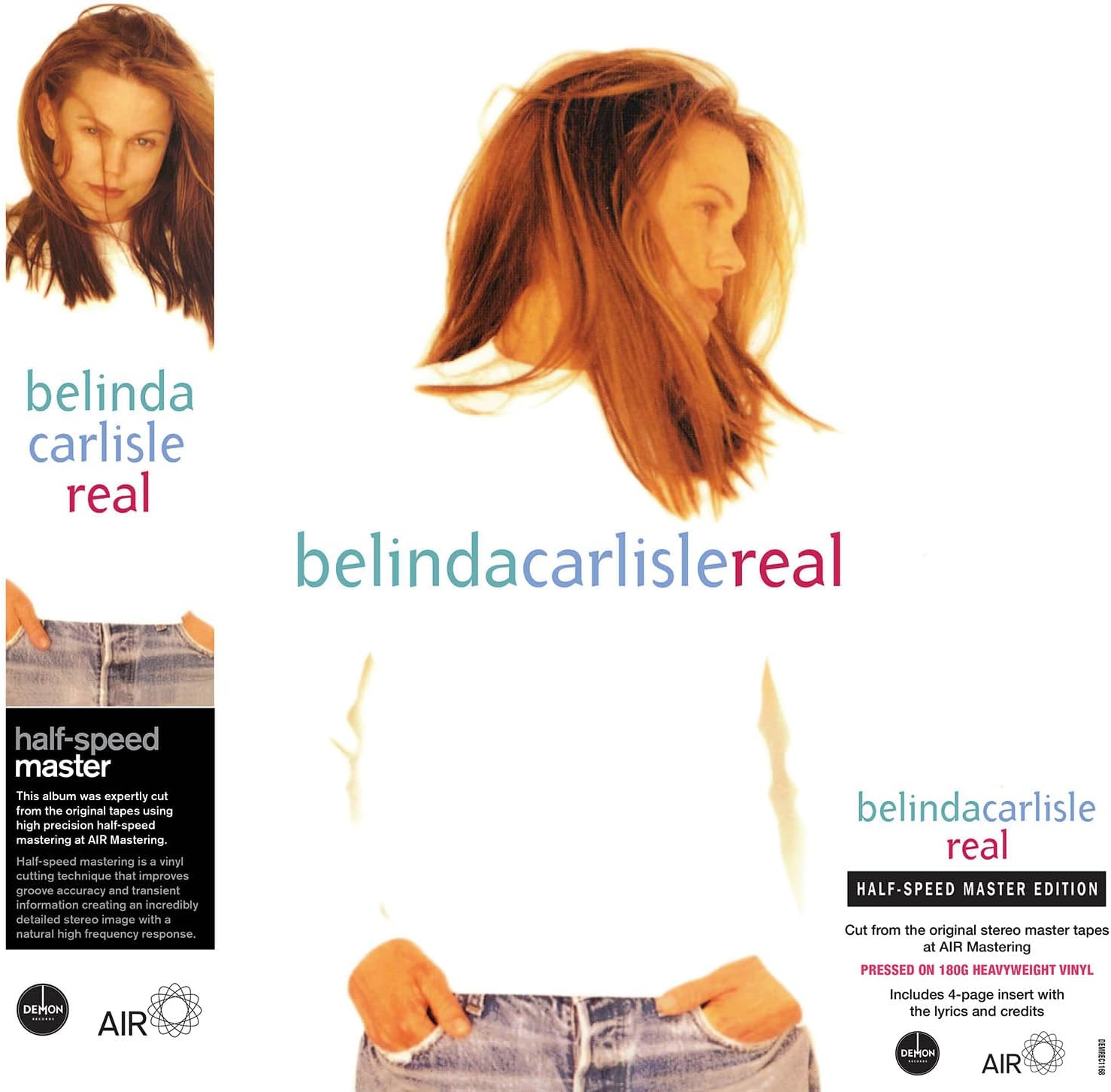 Real - Half-Speed Master 180-Gram Black Vinyl por Belinda Carlisle — capa do álbum
