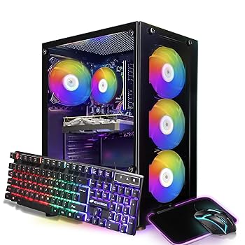 Amazon.com: STGAubron Gaming PC Computer Desktop, Radeon RX
