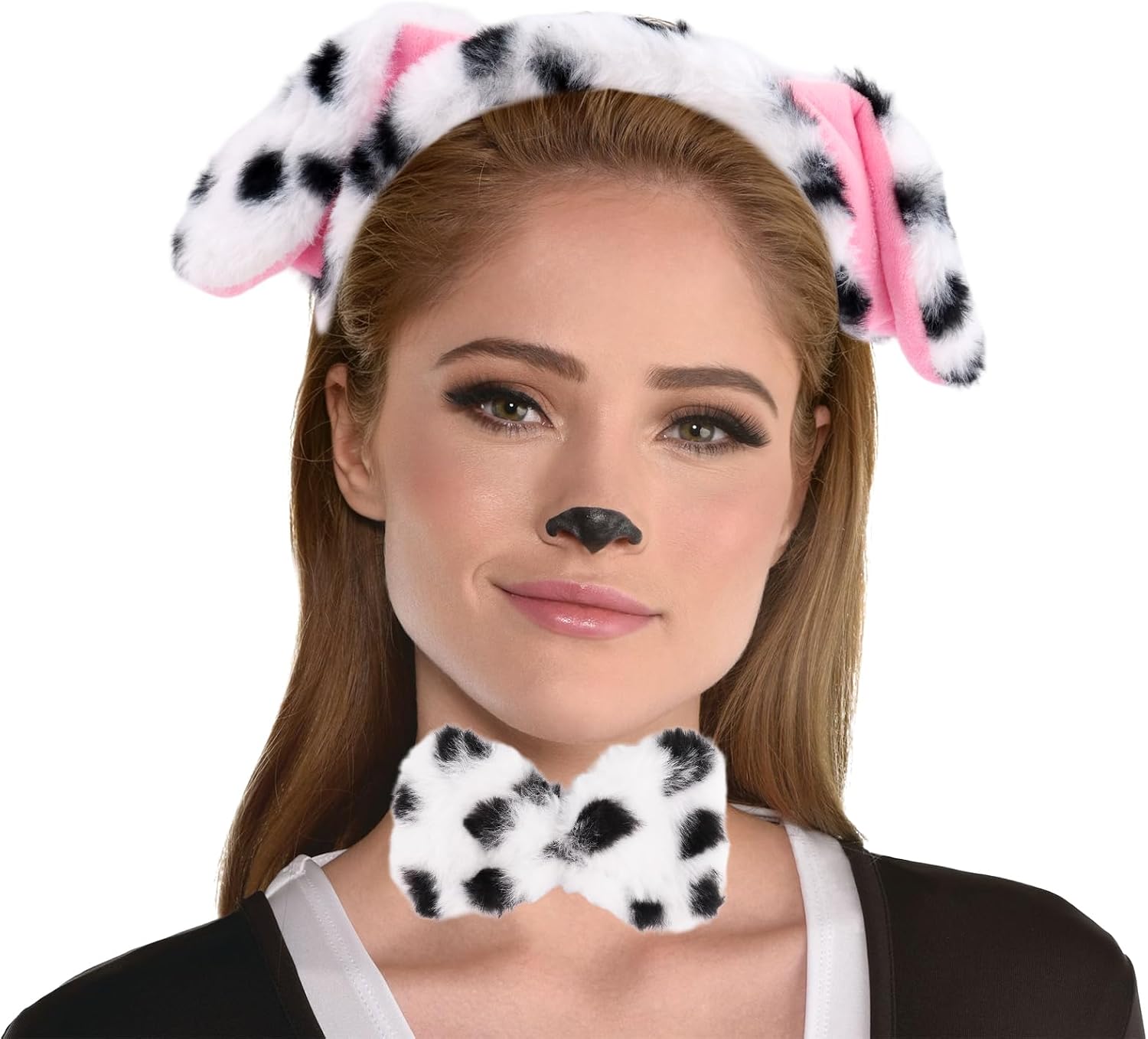 TODDER 3 PCS Dog Ears Headband Dog Costume Accessory Set image 4