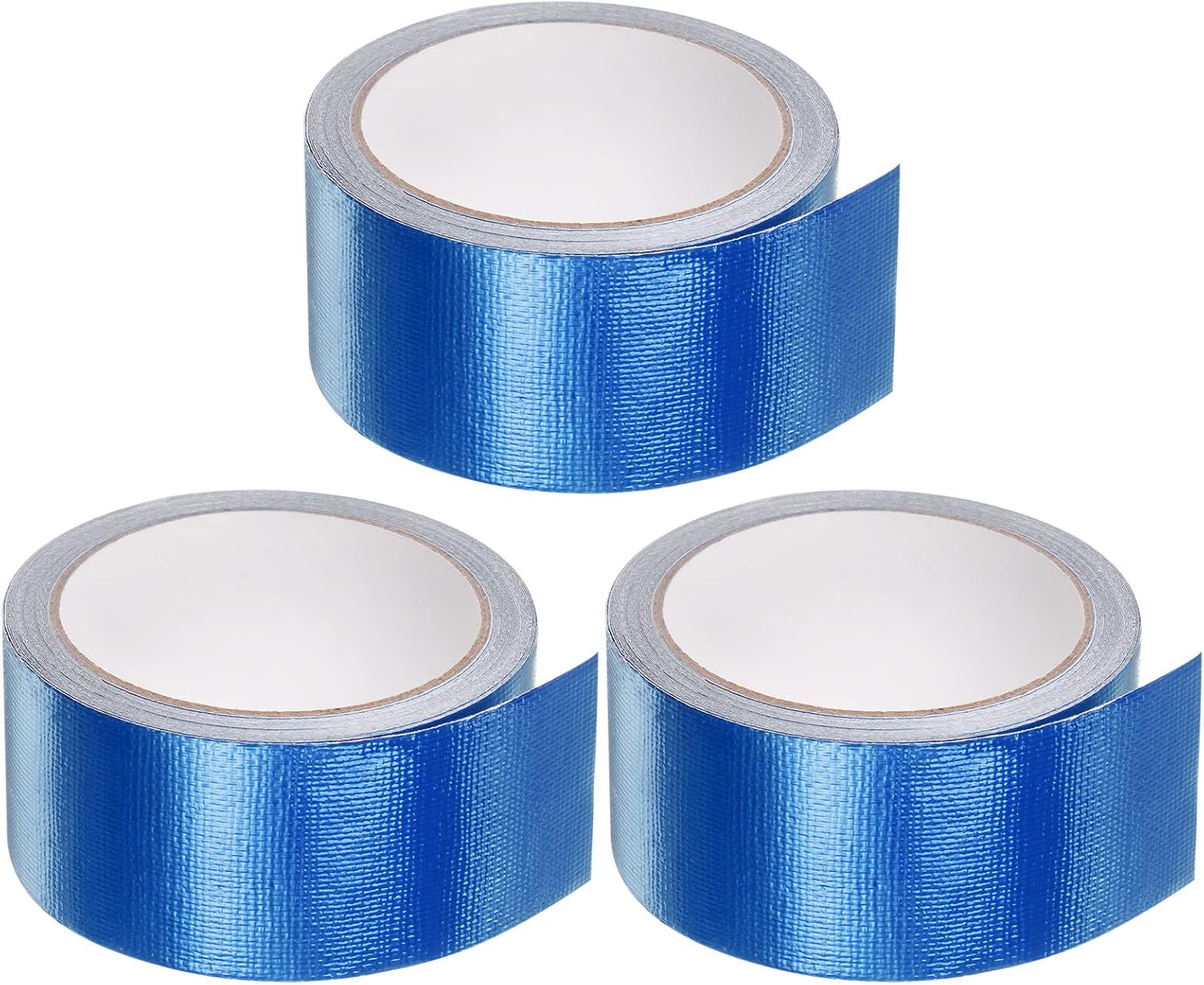 Waterproof Repair Tape for Awning, Multi-Purpose Tarpaulin 3pcs 2" x24.6ft Rip Stop Patch and for Tear Greenhouse, Blue