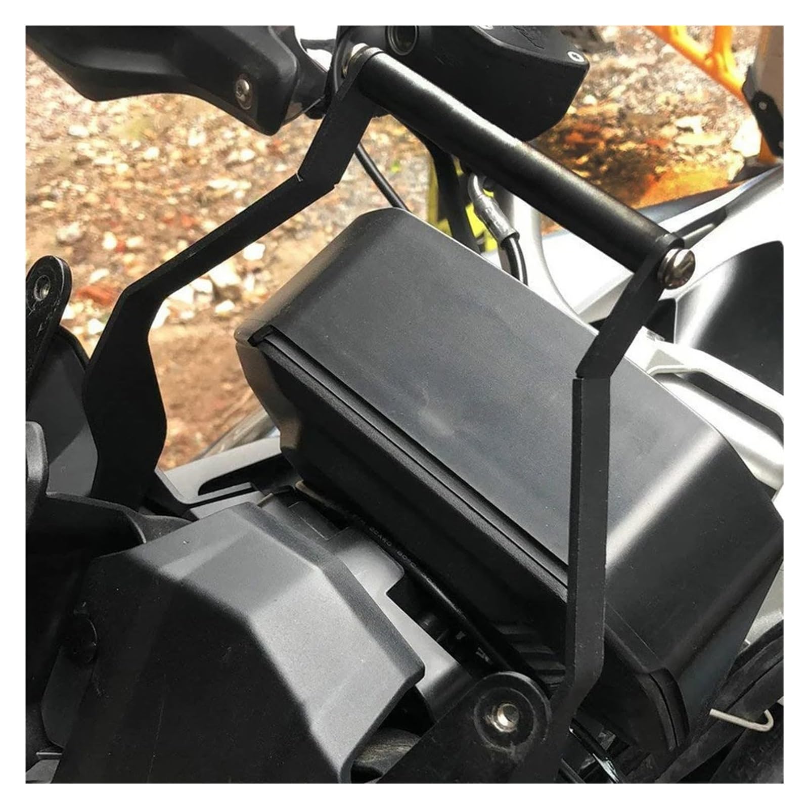 Porte Smartphon Velo pour BMW pour F750GS pour F850GS 2018-2023 Support De Téléphone GPS Moto Support D'appareil Navigation Support D'adaptateur Guidon Support Telephone Velo