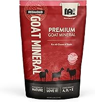 Vista 1 de REDMOND Mezcla de suplemento mineral de cabra, sal sin refinar (5 libras)