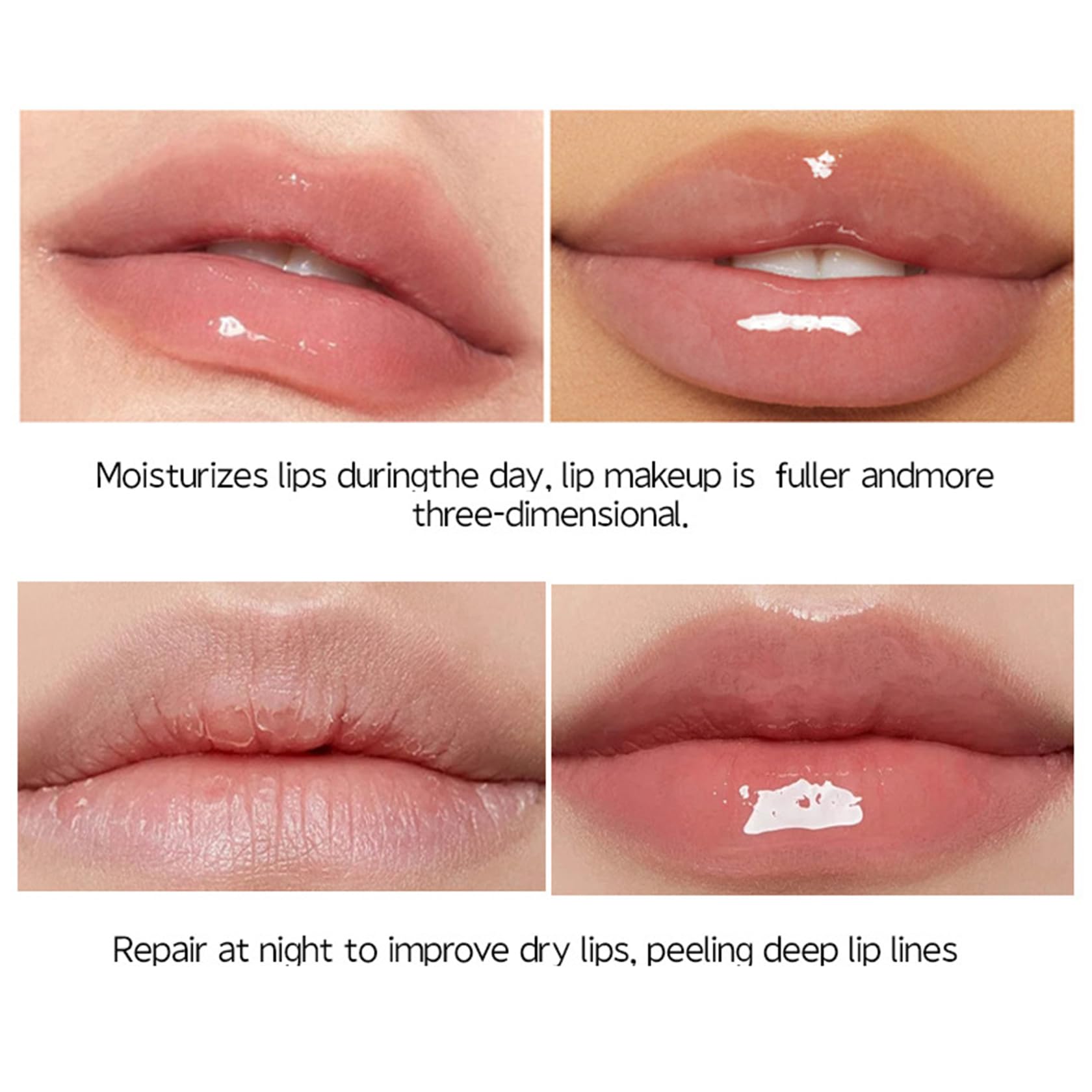 Clear Orange Lip Oil with Natural Shine Finish - Image 4