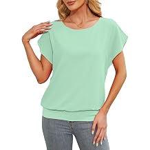 Womens Summer Chiffon Blouse