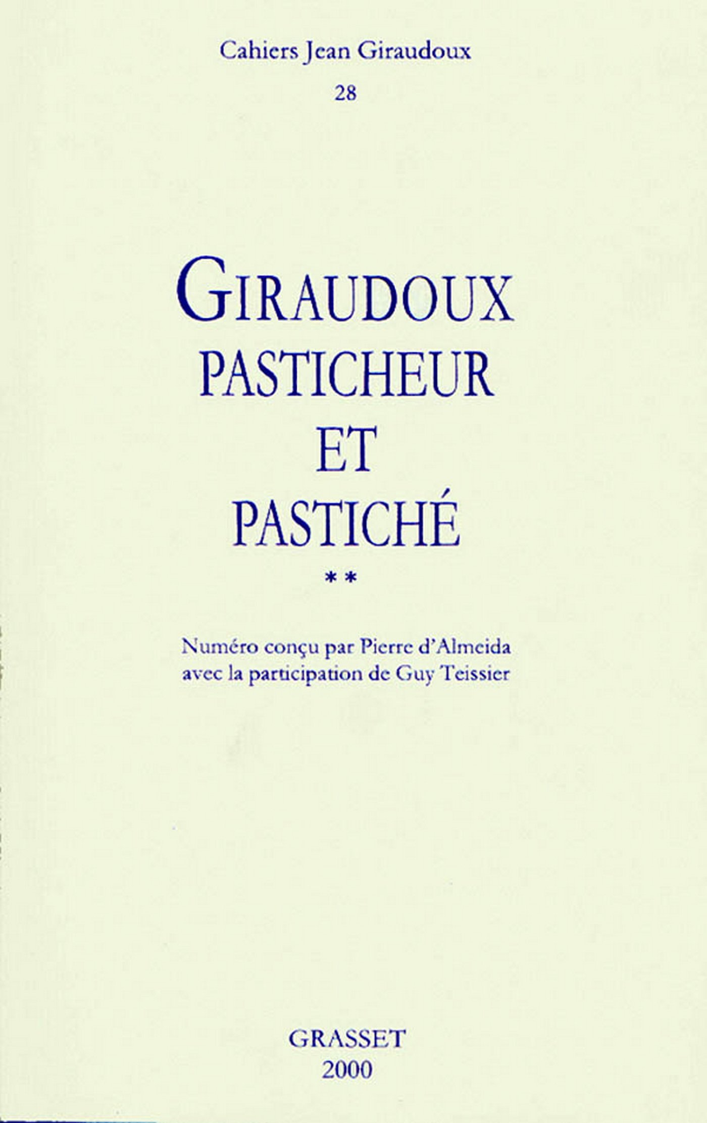 Cahiers numéro 28 (French Edition)