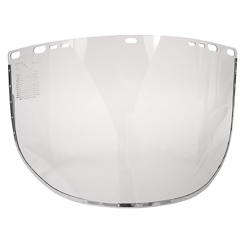 Miniatura 4 de Jackson Safety Ventana protectora facial para casco de seguridad Jackson, 9 x 15.5 x 0.04 pulgadas, acetato encuadernado de aluminio, transparente