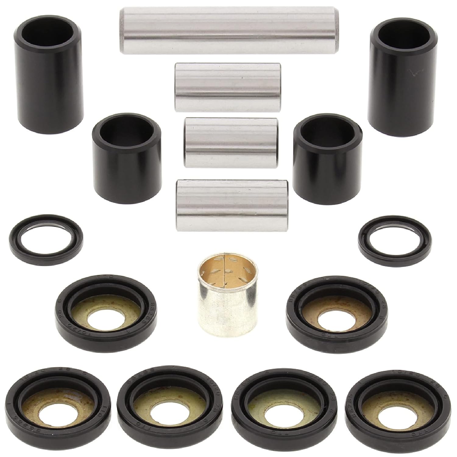 All Balls Racing Shock Swing Arm Linkage Bearing Seal Kit 27-1091 Compatible with/Replacement for Honda CRF80F 2004-2013, XR100R 1985-2000, XR80R 1985-2003