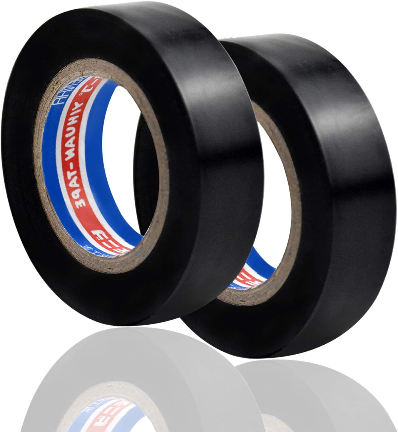 10x Isolierband schwarz je 10m x 19mm Isoband Klebeband Elektriker Tape