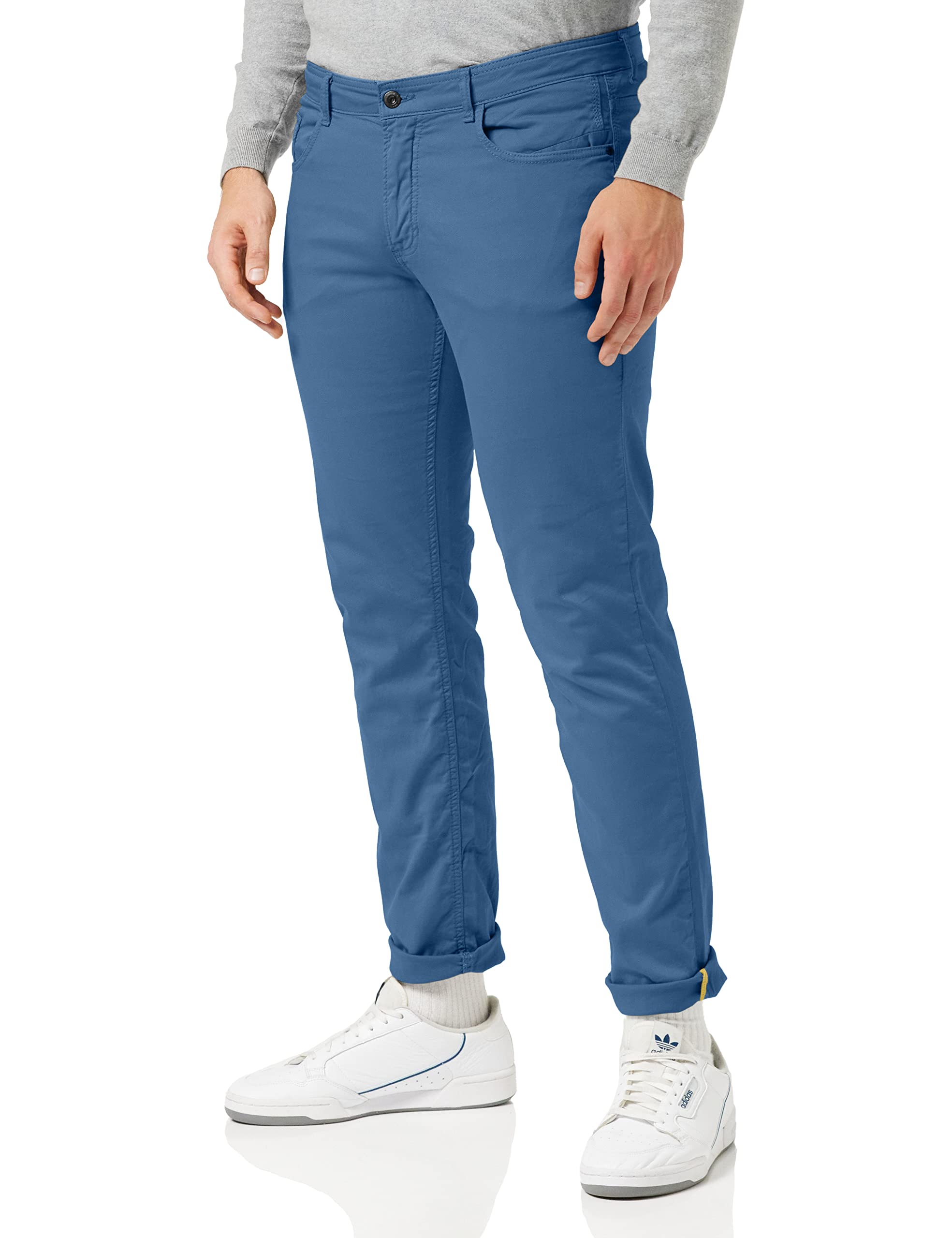 camel active Men's 488885/7F17 Jeans, Aqua Blue, 35W / 34L