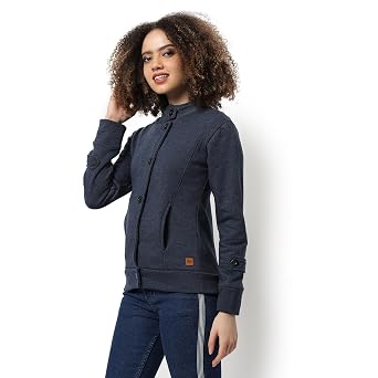 Campus Sutra Women's Cotton Short Length Jacket