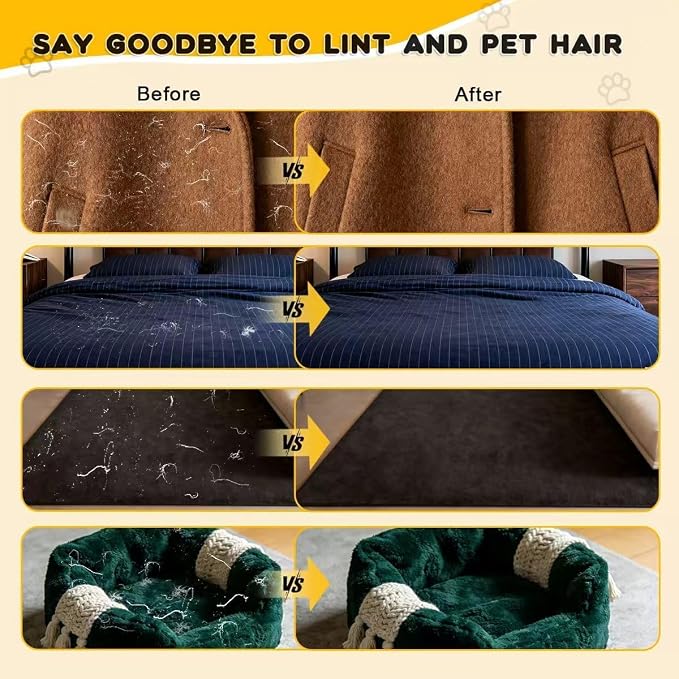 Guantes Removedores de Pelo para Mascotas, 2 Piezas miniatura 4