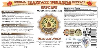 Buchu (Agathosma Betulina) Liquid Extract 4x4 oz