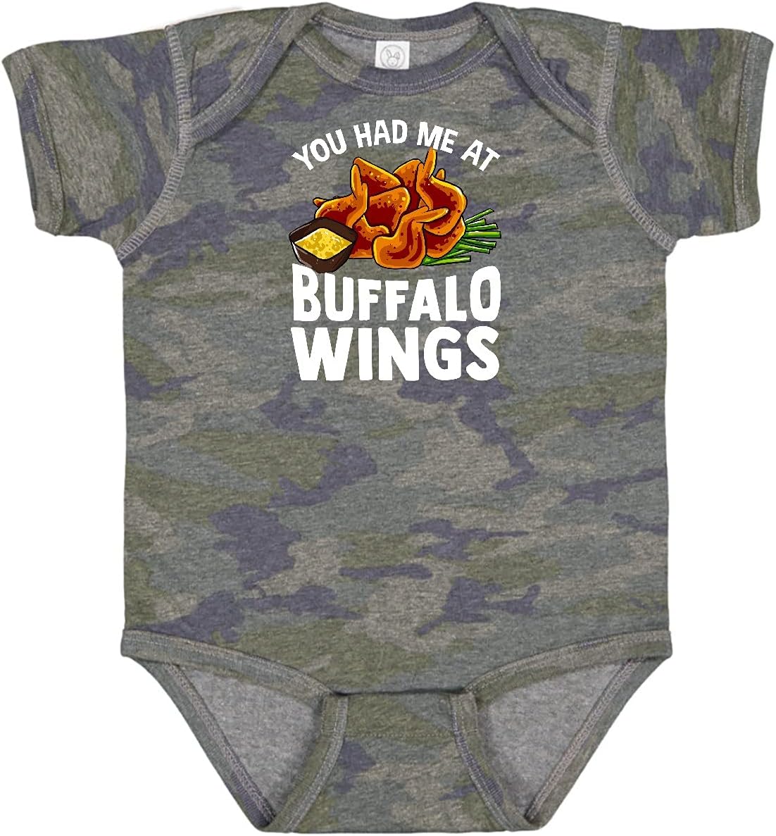 inktastic Buffalo Wings Game Day Snack Baby Bodysuit