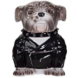 Rocker Bulldog Ceramic Cookie Jar