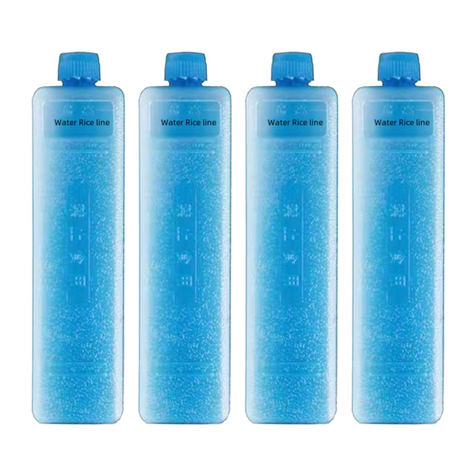 4 Pieces Ice Packs Reusable Lightweight Ice Blocks for Family Hiking Picnics | Camping Cookware Set | Camping Utensils-image-16