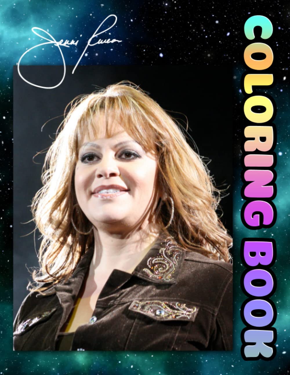 Jenni Rivera Coloring Book: A Fabulous Coloring Book For Fans of All Ages With Several Images Of Jenni Rivera. One Of The Best Ways To Relax And Enjoy Coloring Fun.
