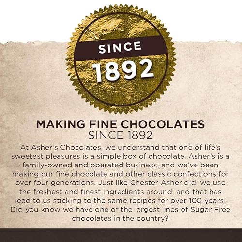 Miniatura 5 de Ashers Chocolate Company deliciosos broches de jengibre de chocolate oscuro hechos del mejor chocolate Kosher propiedad familiar desde 1892 56 onzas