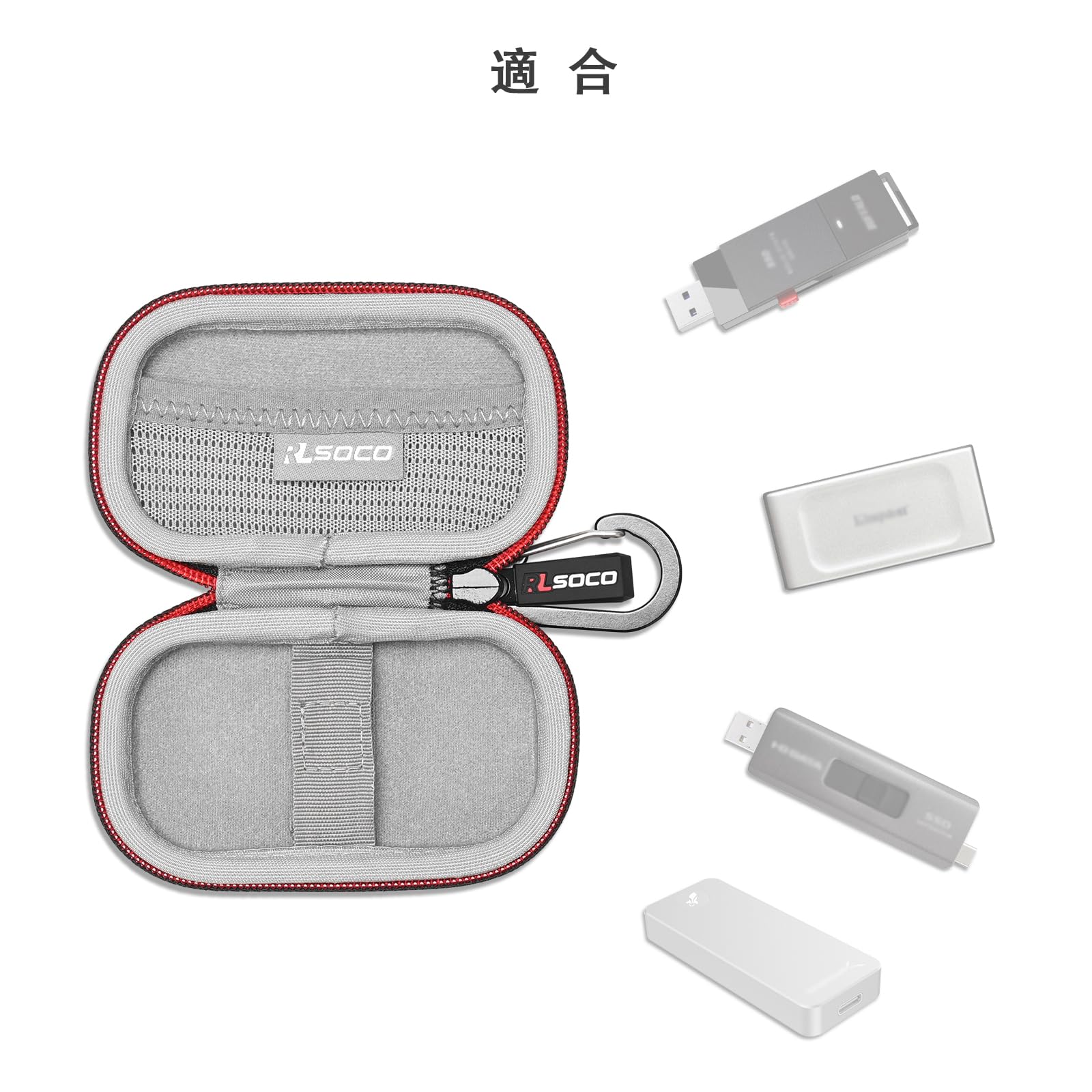 Amazon.co.jp: 収納ケース BUFFALO バッファロー 外付けSSD 1.0