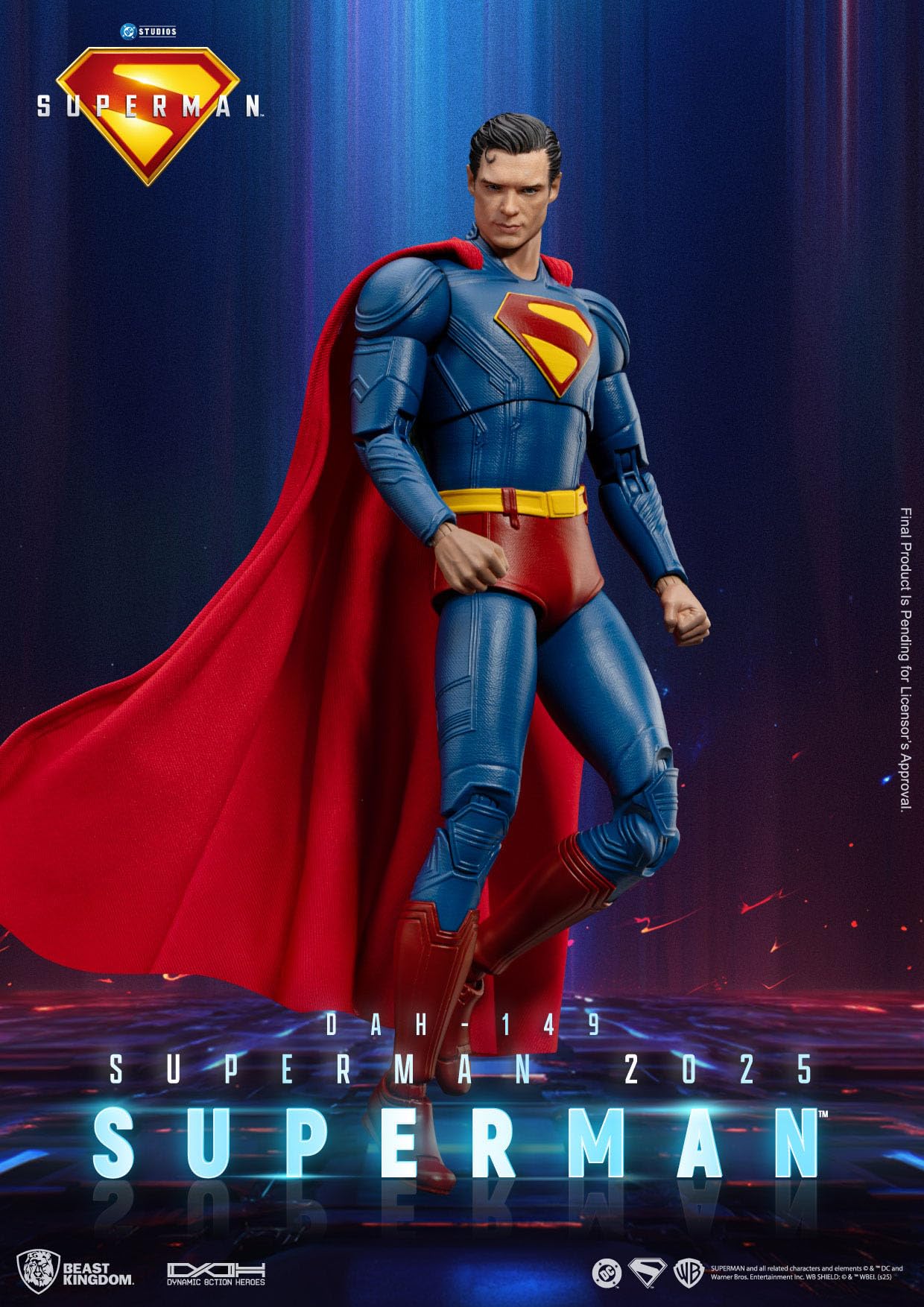 Superman (2025) Action Figure Superman & Crypto 21 cm