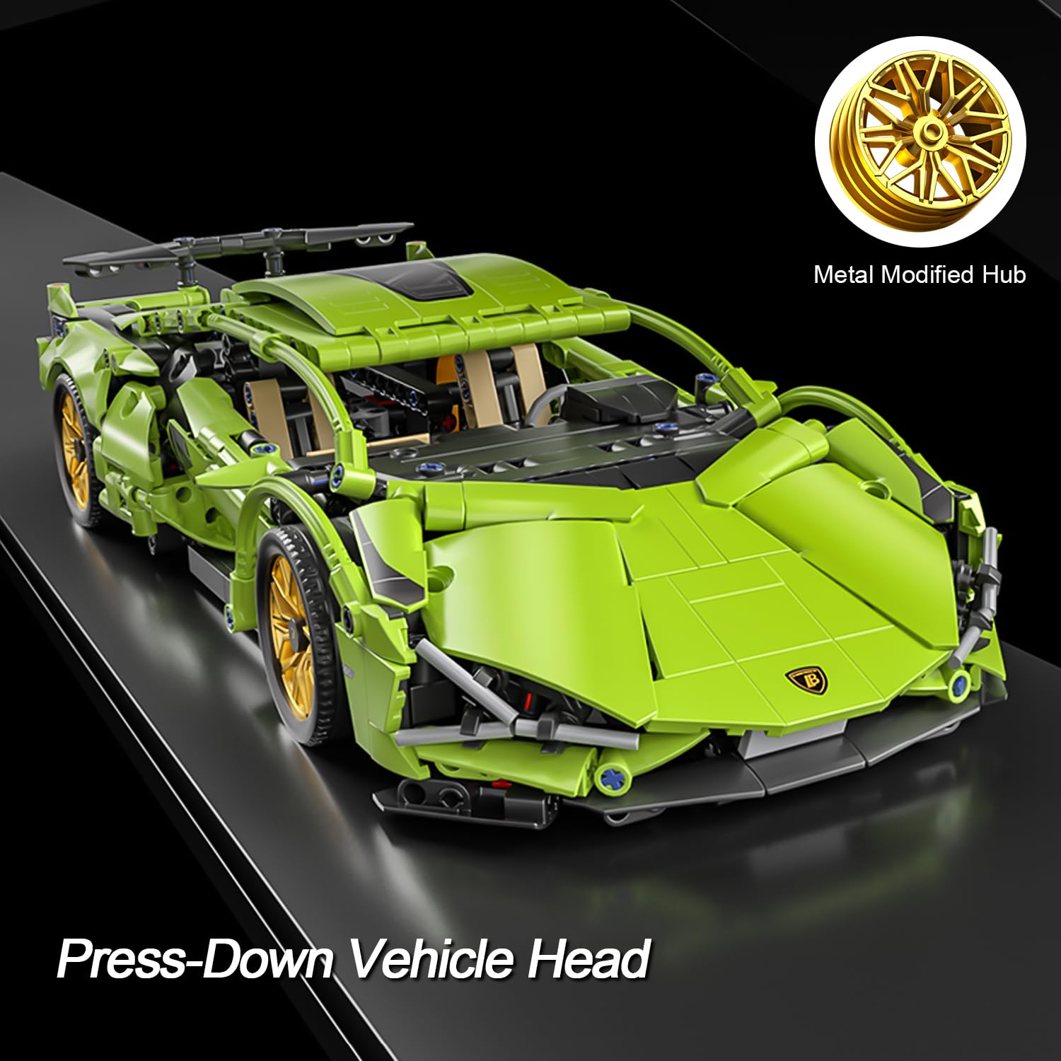 Amazon.co.jp: PinkBee スポーツカー ビルディングブロック