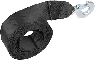 Rengue Marin Vinschrem för Släpvagn, 5 Cm Polyester Bytesband, Tung | 5 Cm Bred, Polyester Material, Hög Hållfasthet, Lättvikt, Bärbar, Säkert Spänne, för Marin Vinschbyte Vid båttrailer.
