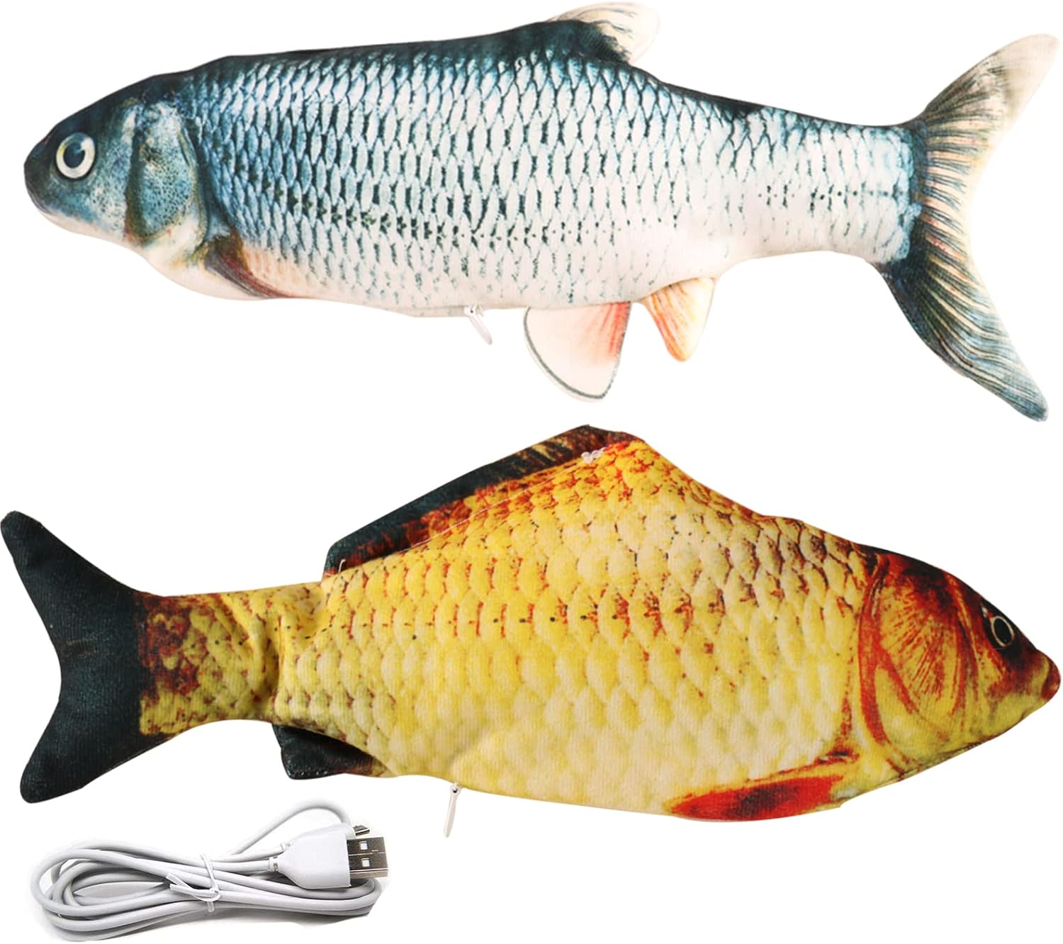 Pet Supplies VAIZIQ Flopping Fish Electric Moving Dog Fish Toy