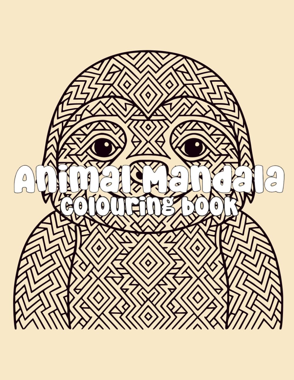 Animal Mandala: Colouring Book