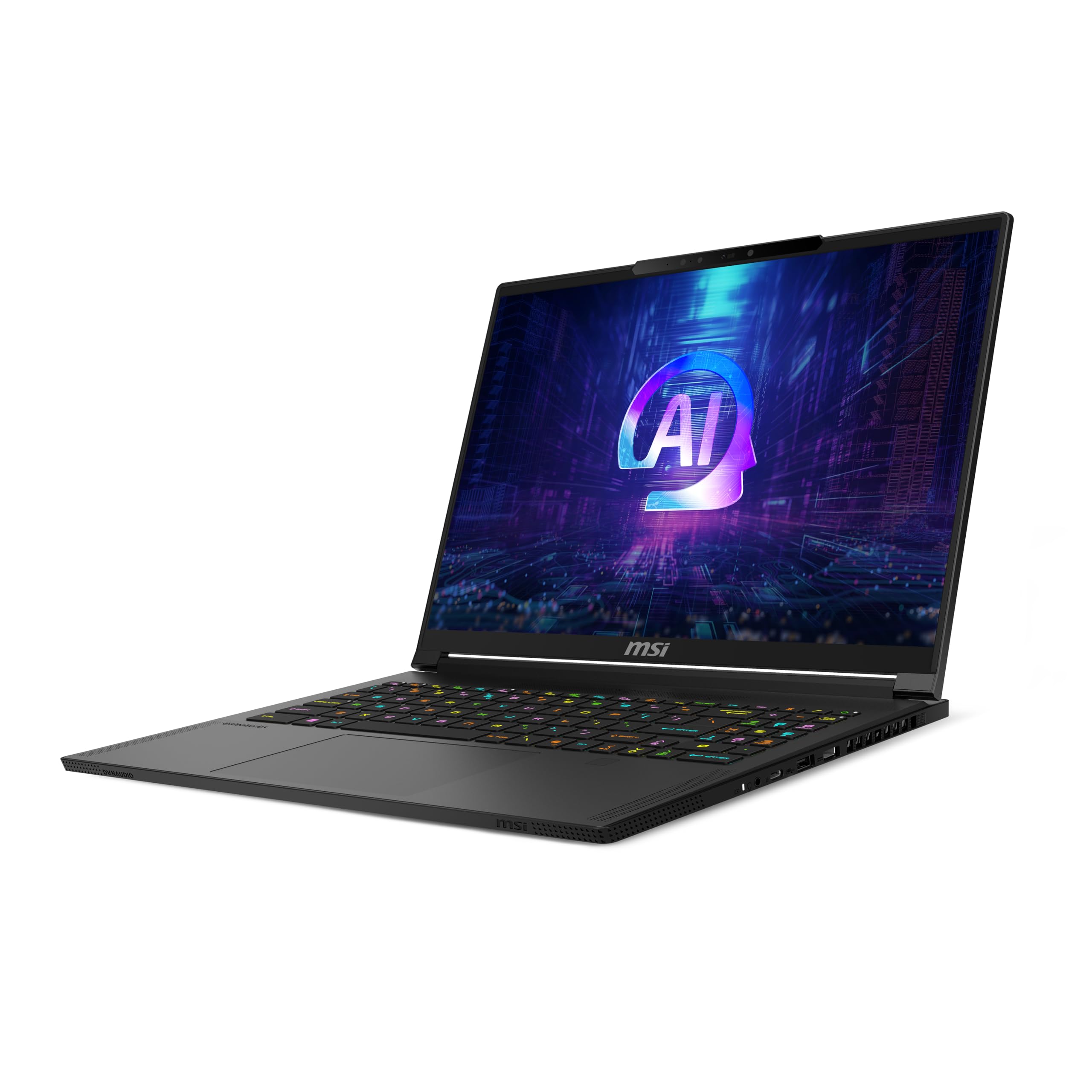 MSI Stealth A16 AI+ A3XVGG-004FR : AMD Ryzen AI 9 HX 370-32GB LPDDR5X - SSD 2TB - Nvidia RTX4070 8GB - 16' QHD+ 240Hz - Windows 11 Professional