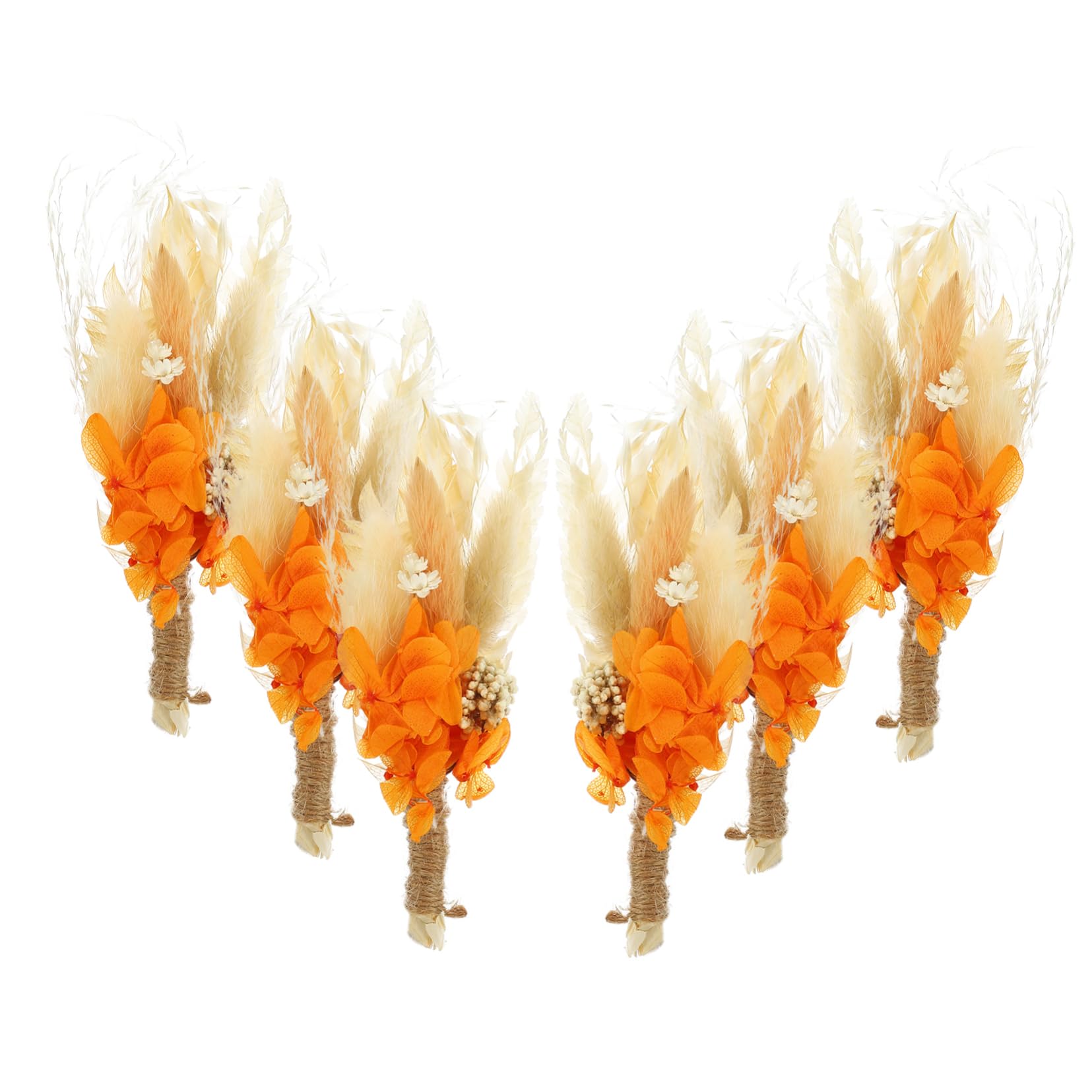 Alipis 4 Pièces 6 Fleur préservée bouda Decoration Interieure Home Decoration Fleur séchées Mini Bouquet de Fleurs Bouquet de Fleurs séchées décor de Paysage Bricolage Bouquets de Fleurs