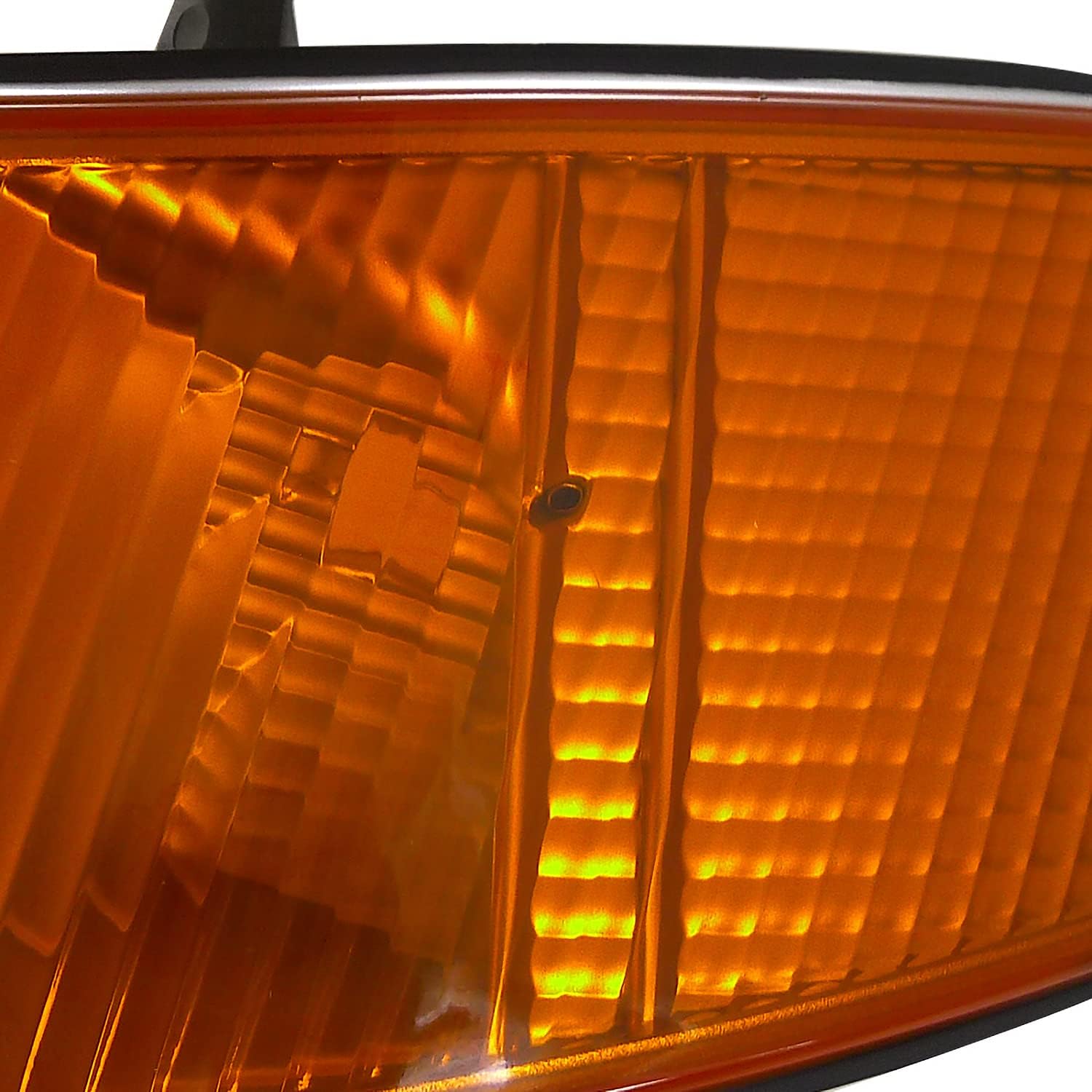 SPEC-D TUNING Amber Corner Signal Lights Compatible with 1990-1991 Honda CRX L+R Pair Assembly