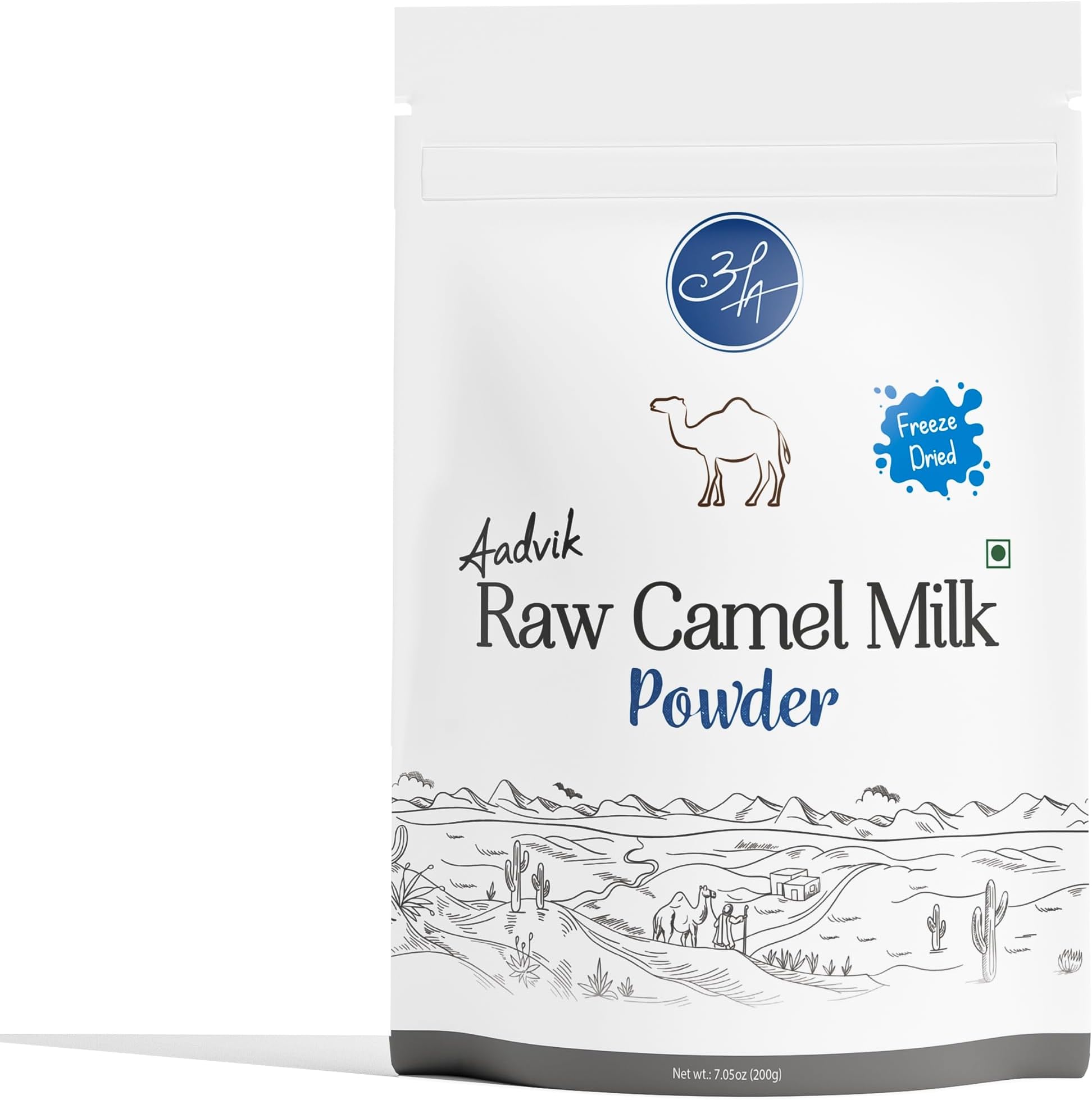 Aadvik RAW Camel Milk Powder | Freeze Dried | 200 GMS