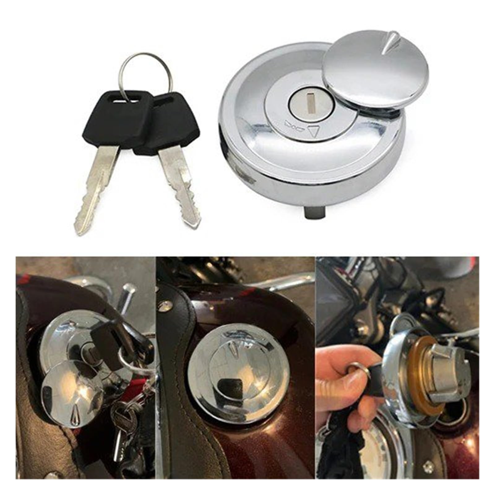 Tapón Depósito Gasolina Moto Para VULCAN 900 Custom Tapón Depósito