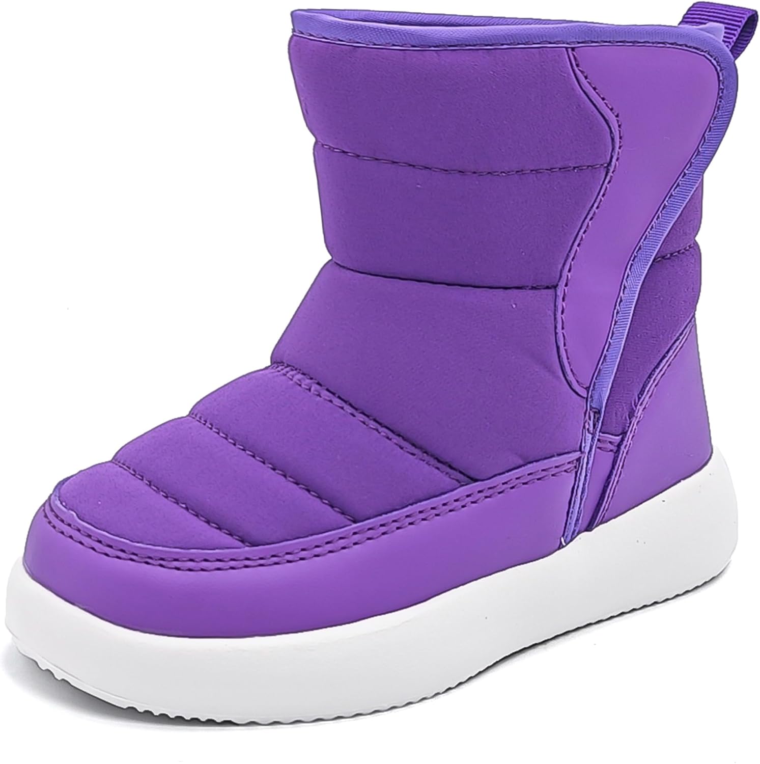 Umerigo Toddler Snow Boots Kids Girls Boys Winter Lightweight Waterproof Warm Fur Lined Boots for Toddler Little Kids