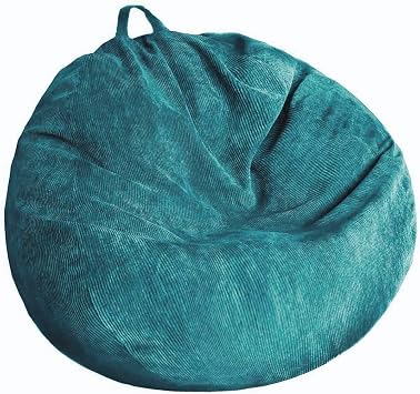 Plush Storage Bean Bag Chair Cover Without Filling Washable
