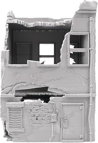 Miniatura 2 de Tabletop Terrain Tienda de fideos arruinados por Corvus Terrain Compatible con MCP 1.260 in