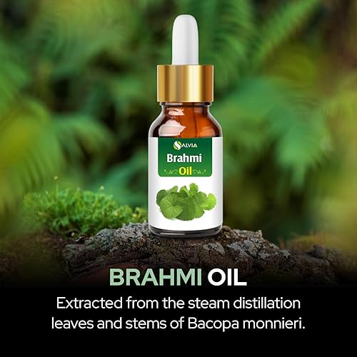 Miniatura 5 de Brahmi Oil (bacopa monnieri) Aceite portador 100% puro y natural, sin diluir, sin cortar, aceite orgánico estándar prensado en frío, aceite