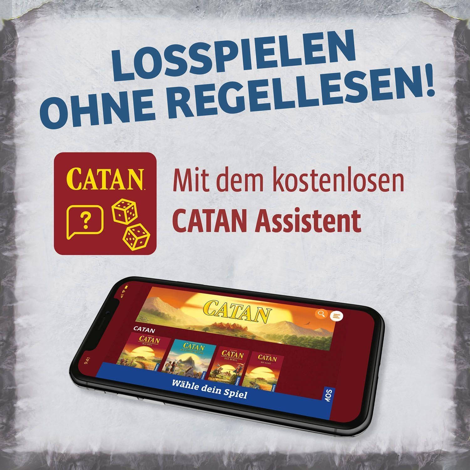 Kosmos 683221 Catan - Inizio dell'umanità, Gioco Indipendente, Versione Tedesca, Gioco da Tavolo da 12 Anni per 2-6 Persone, Gioco da Tavolo, coloni di Catan