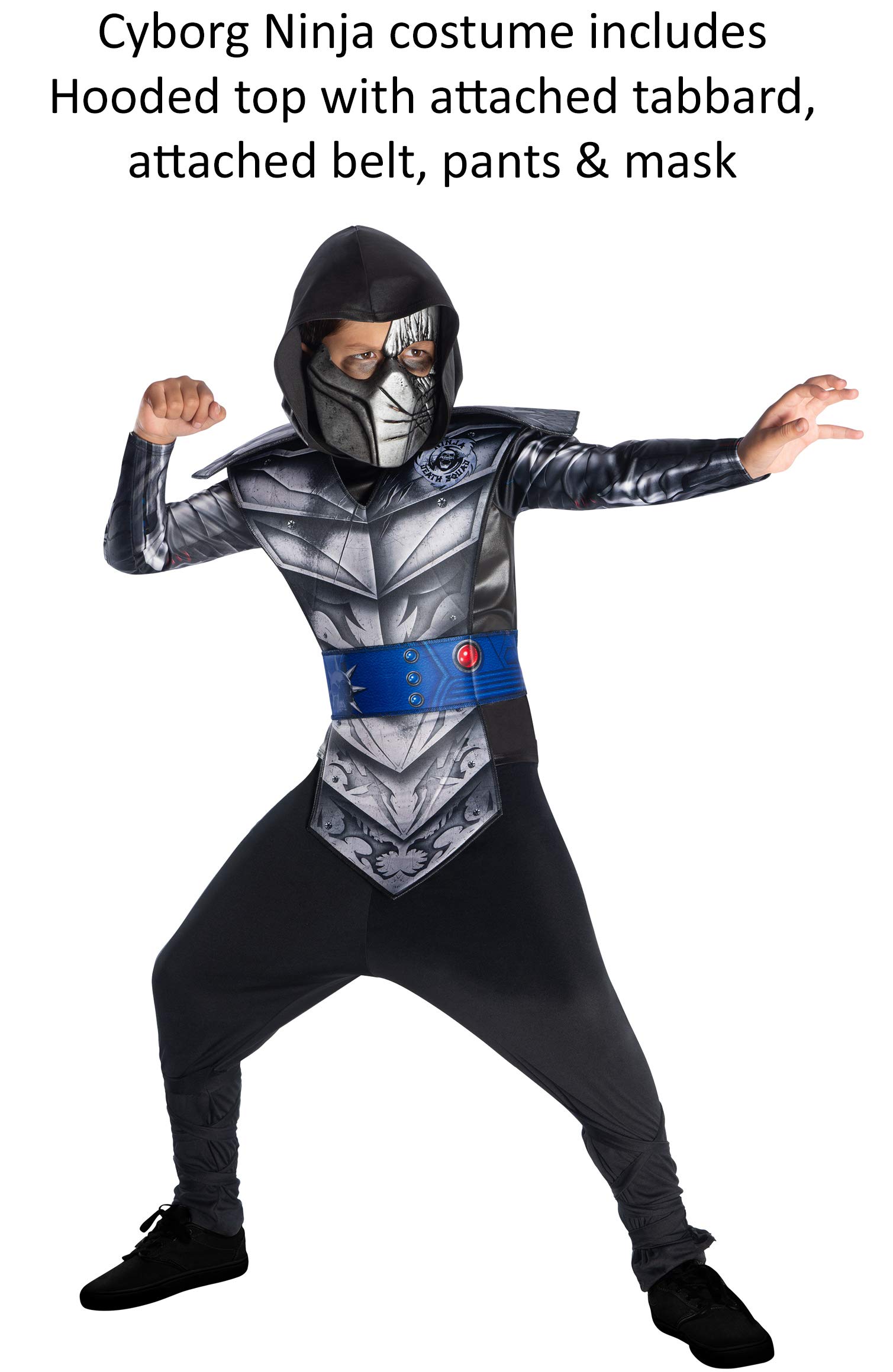 Rubie's Disfraz infantil de Cyborg Ninja