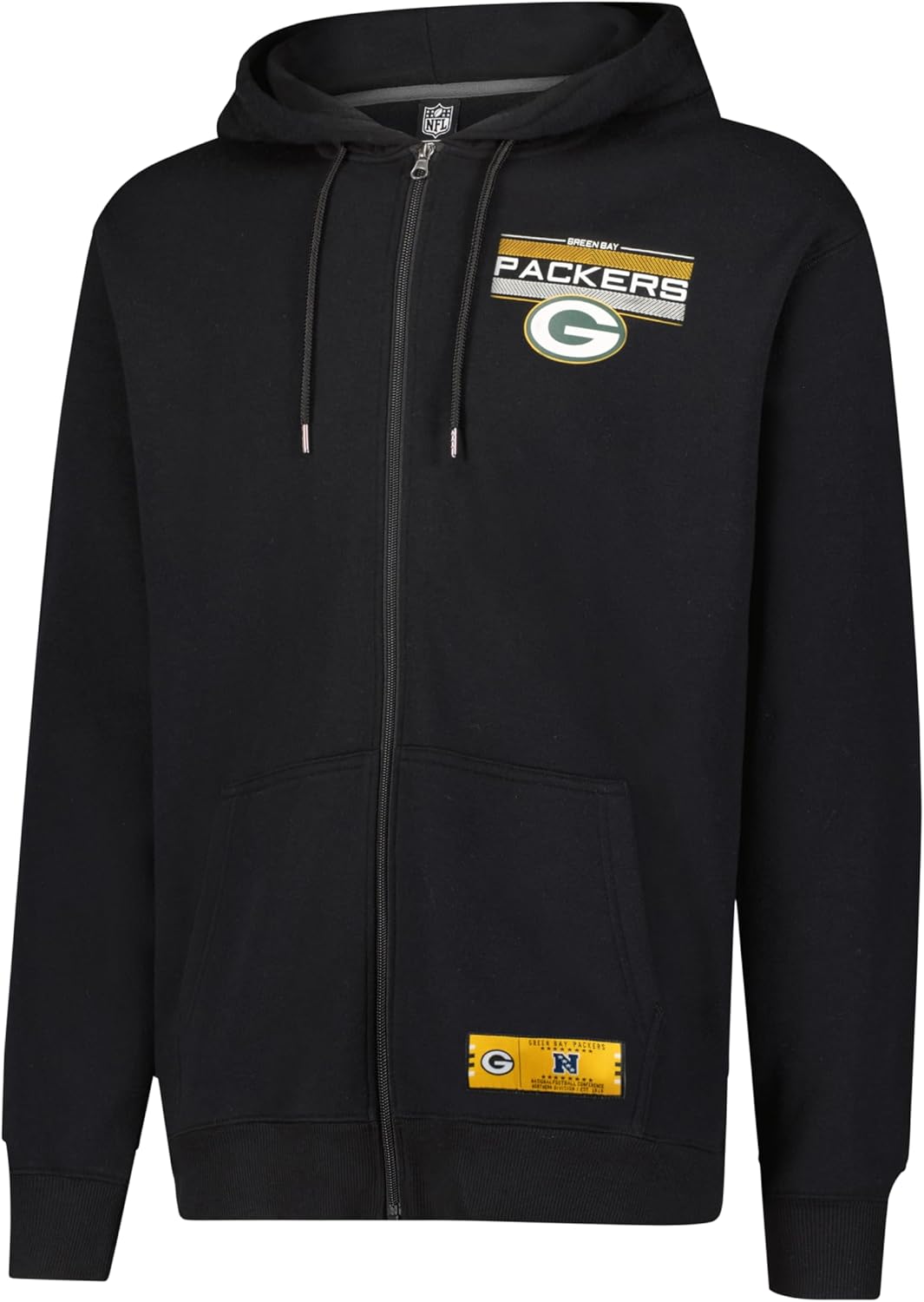 Ultra Game Mens NFL Official Supremely Soft Full Zip Hoodie Jacket - Image 2